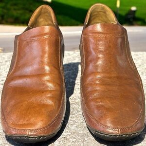 Cole Haan G Series Men's Brown Leather Driving Loafer Slip On Shoes Size 12 M